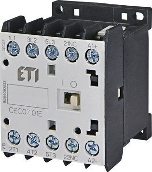 Контактор мініатюрний CEC 07.01 24V DC (7A; 3kW; AC3) 4641101 фото