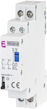 Контактор імпульсний RВS 220-20 24V AC (20A, 2NO) 2464115 фото