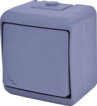 Вимикач "сходовий" VHE-3-SR (сірий, IP54) 4668062 фото