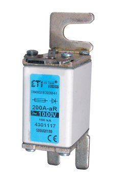 Запобіжник S00UQ01/80/100A/1000V aR (200kA) 4301114 фото
