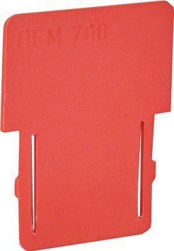Роздільник перемичок ESC-DFM/700 (для ESC-CBC.16...35 и ESC2-DBC.2/4, 28x32,червона) 3903017 фото
