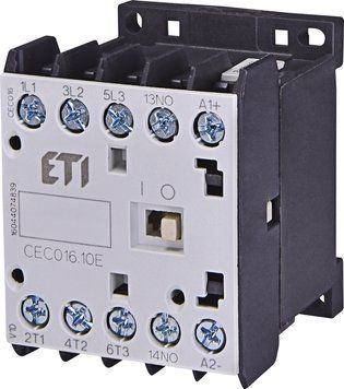 Контактор мініатюрний CEC 16.10-230V-50/60Hz (16A; 7,5kW; AC3) 4641090 фото