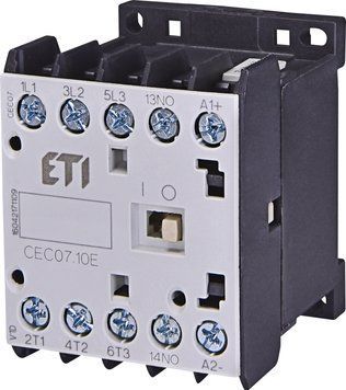 Контактор мініатюрний CEC 07.10 24V DC (7A; 3kW; AC3) 4641100 фото