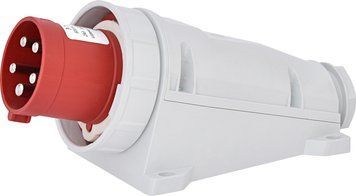 Вилка настінна EPH-6353 IP67 (63A, 400V, 3P+N+PE) 4482073 фото