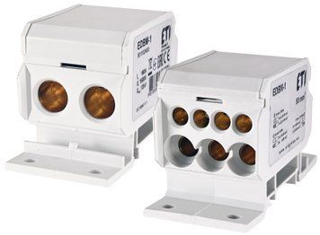 Блок розподільчий EDBM-1 (160А, 1500V AC/DC, OUT: 1x4-50; 3x2,5-25; 4x2,5-16) 1102400 фото
