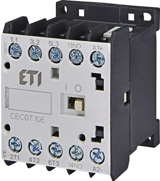 Контактор мініатюрний CEC 07.10 24V DC (7A; 3kW; AC3) 4641100 фото