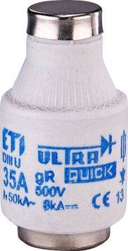 Запобіжник DIIIUQ35A/500V gR (50 kA) 4323001 фото
