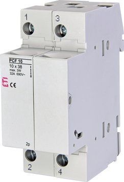 Роз'єднувач PCF 10 2P 32A 690V AC 2550003 фото