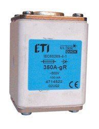 Запобіжник G3UQ2/350A/500V gR (200 kA) 4715522 фото