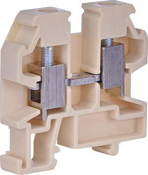 Клема гвинтова mini VS 4 PAM (4 mm2_бежева) 3901442 фото