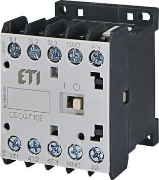 Контактор мініатюрний CEC 07.10 400V AC (7A; 4kW; AC3) 4641055 фото