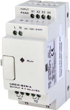 Модуль розширення LOGIC-8ER-A, 100&divide;240VAC, (4I/4O-Rele) 4780007 фото
