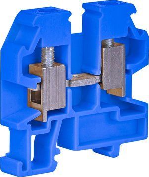 Клема гвинтова mini-нейтральна VS 4 PAM N (4 mm2_синя) 3901443 фото