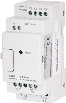 Модуль розширення LOGIC-8ER-D, 24VDC, (4I/4O-Rele) 4780008 фото