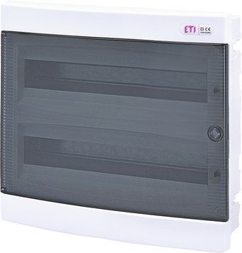 Щит внутр. розподільний ECМ 2x18PT (36мод.проз.дверцята) 1101083 фото