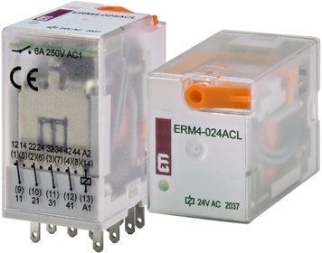 Реле електромеханічне ERM4-024ACL 4p 2473009 фото