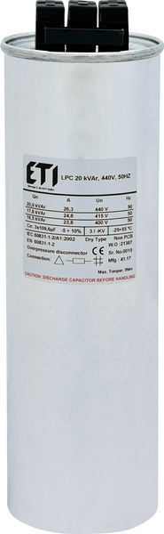 Конденсаторна батарея LPC 20kVAr (440V) 4656763 фото