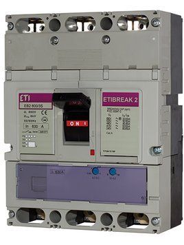 Авт. вимикач EB2 800/3H 800A (70kA, (0.63-1)In/(5-10)In) 3P 4672171 фото