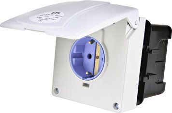 Розетка в коробці внутрішньої установки EZB-16S IP44 (16A, 250V, Schuko) 4482097 фото