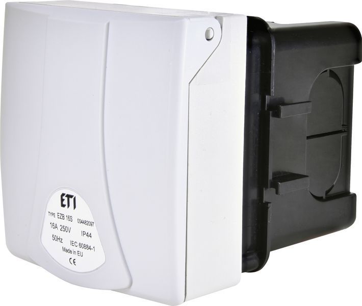 Розетка в коробці внутрішньої установки EZB-16S IP44 (16A, 250V, Schuko) 4482097 фото