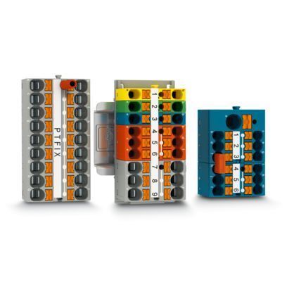 Розподільчий блок PTFIX 4X1,5 BK PC1046616 фото