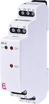 Імпульсне реле з функцією "пам'ять" MR-42 230V AC (2x16A_AC1) 2470095 фото