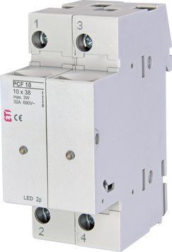 Роз'єднувач PCF 10 2P LED 32A 690V AC 2550013 фото