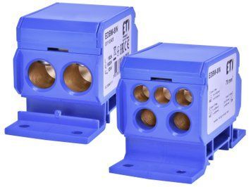 Блок розподільчий EDBM-8/N (192А, 1500V AC/DC, OUT: 1x4-70; 2x4-35; 3x2,5-25) 1102426 фото