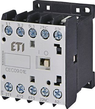 Контактор мініатюрний CEC 09.01-230V-50/60Hz (9A; 4kW; AC3) 4641072 фото
