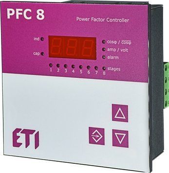 Регулятор реактивної потужності PFC 8 RS (8 ступенів, 97х97) 4656906 фото