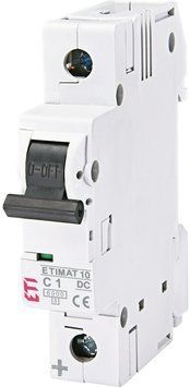 Автоматичний вимикач ETIMAT 10 DC 1p C 1A (6 kA) 2137704 фото