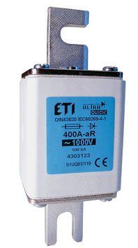 Запобіжник S1UQ01/110/450A/1000V aR (200kA) 4303125 фото