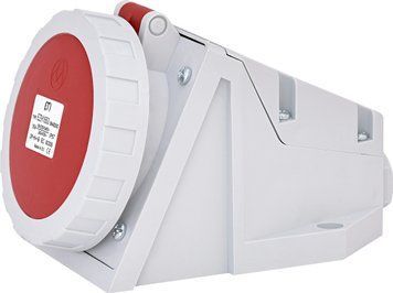 Розетка настінна EZH-1653 IP67 (16A, 400V, 3P+N+PE) 4482042 фото