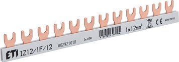 Шина живлення IZ 12/1F/12 (12мм2, 1P, 0.21м, Fork, 12mod.) 2921018 фото