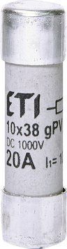 Запобіжник CH 10x38 gPV 20A 1000V (10kA) 2625108 фото