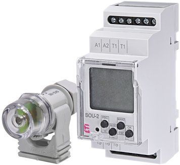 Сутінкове реле з цифровим таймером SOU-2 230V AC (1x8A_AC1) 2470020 фото