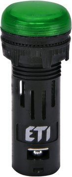 Лампа сигнальна LED матова ECLI-16-024C-G 24V AC/DC (&Oslash;16мм, зелена) 4771601 фото